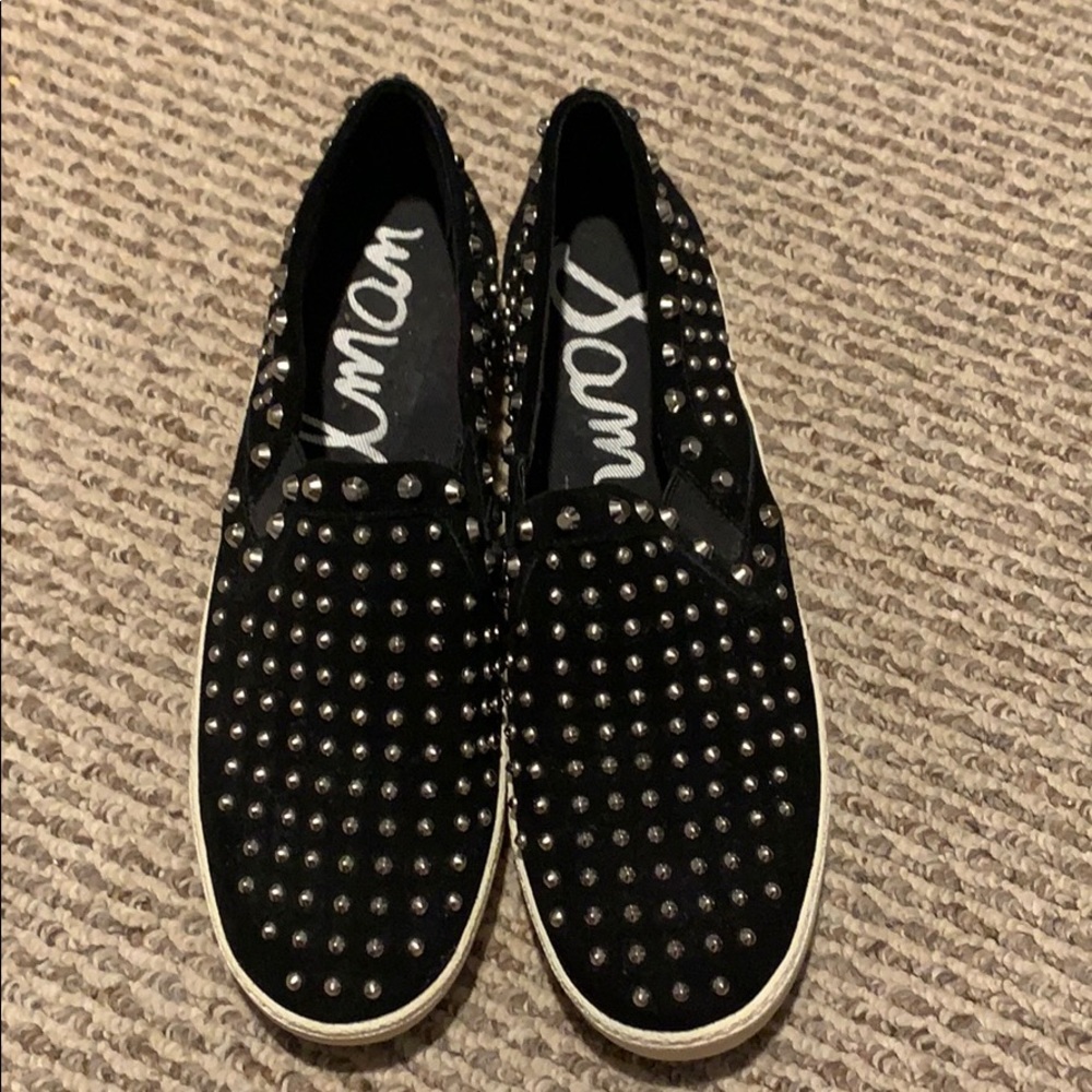 Sam Edelman suede spiked shoes